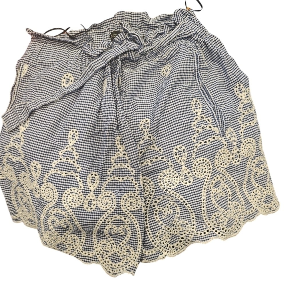 Zara eyelet lace gingham shorts - Picture 5 of 5